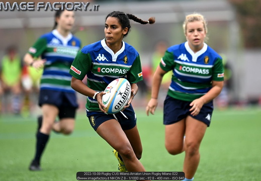 2022-10-09 Rugby CUS Milano-Amatori Union Rugby Milano (70-0)